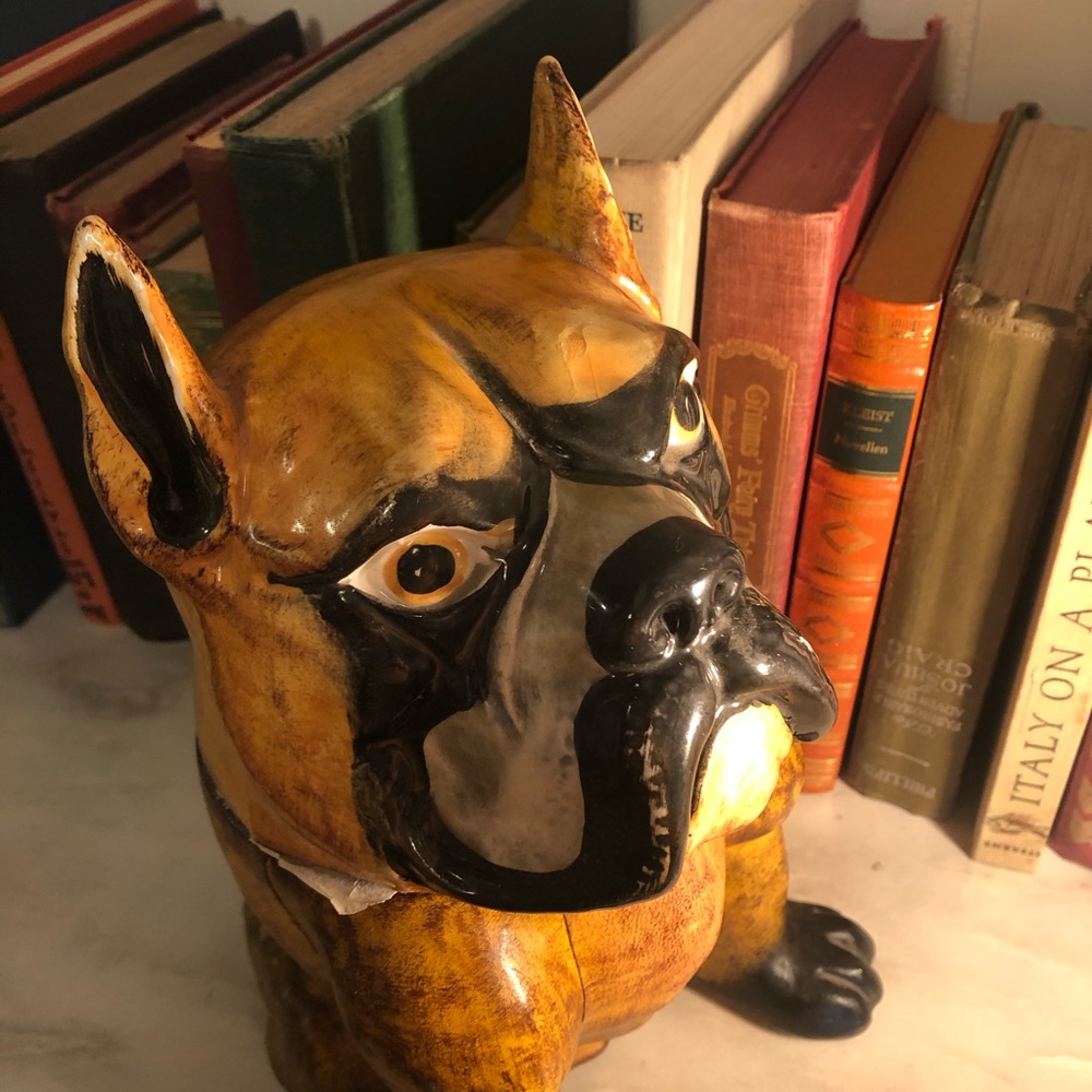 Vintage Comoy’s of London Ceramic Bulldog Jar - Picture 6 of 8